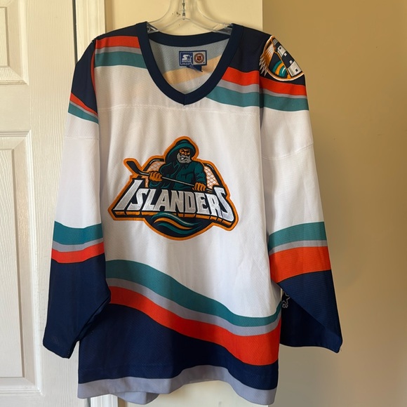 Vintage NY Islanders Fisherman Starter jersey